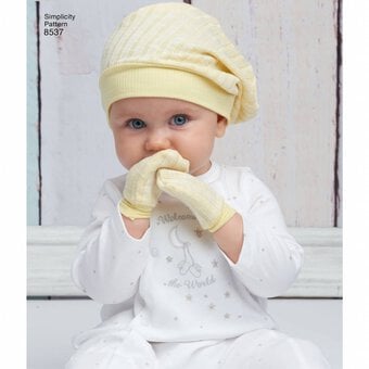 Simplicity Babywear Accessories Sewing Pattern 8537 image number 4