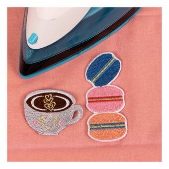 Afternoon Tea Iron-On Patches 4 Pack