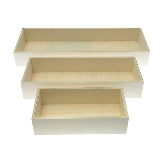 Wooden Trays 3 Pack image number 4
