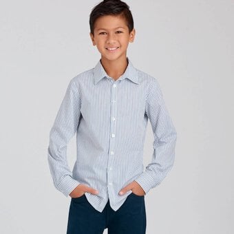 Simplicity Boys’ Shirt Sewing Pattern S9056 (8-16) image number 3