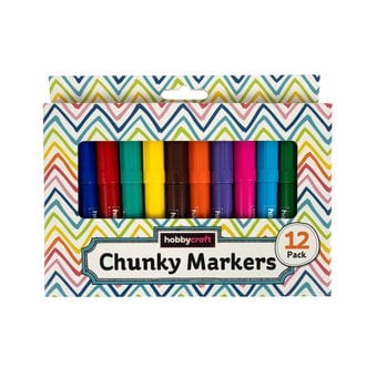 Chunky Markers 12 Pack image number 3