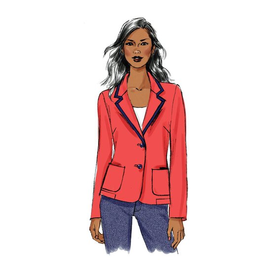 Simplicity Women’s Jacket Sewing Pattern B5926 (8-16) image number 2
