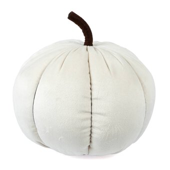 Cream Plush Pumpkin 17cm