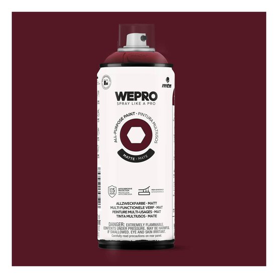 MTN WEPRO Bordeaux Matte All-Purpose Paint 400ml image number 1