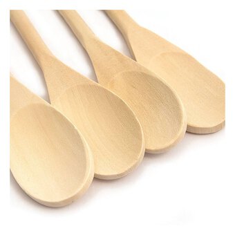 Wooden Spoon 20cm 4 Pack