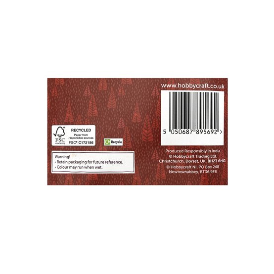 Poinsettia Tissue Paper 50cm x 75cm 6 Pack image number 4