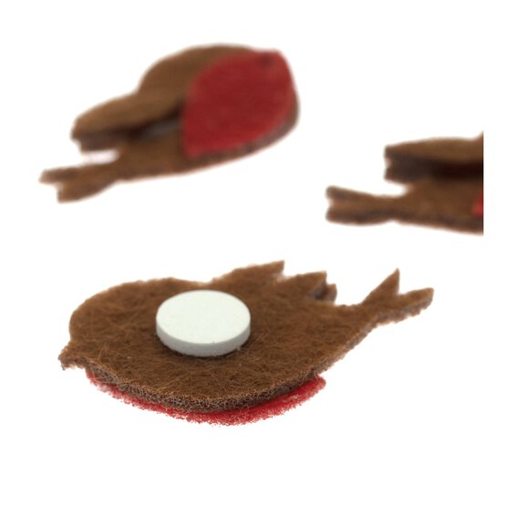 Robin Felt Embellishments 3 Pack image number 4