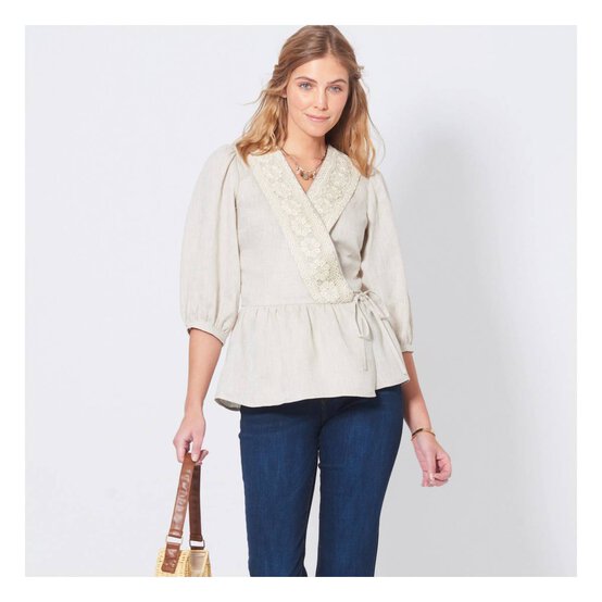 New Look Women's Top Sewing Pattern 6720 (6-18) image number 2
