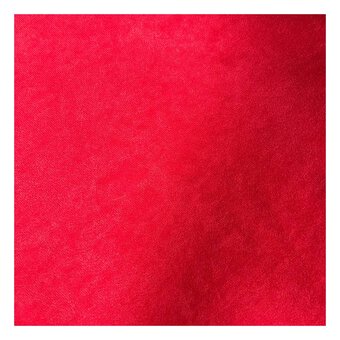 Red Suedette Fabric by the Metre image number 2
