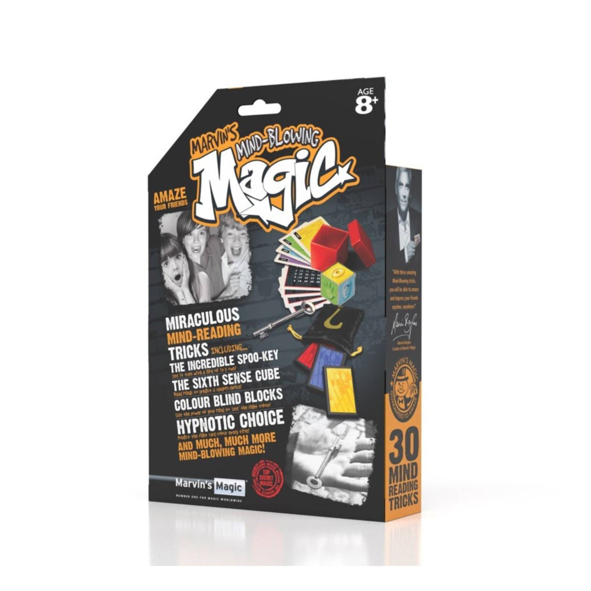 Marvin's Mind-Blowing Magic 30 Miraculous Mind-Reading Tricks