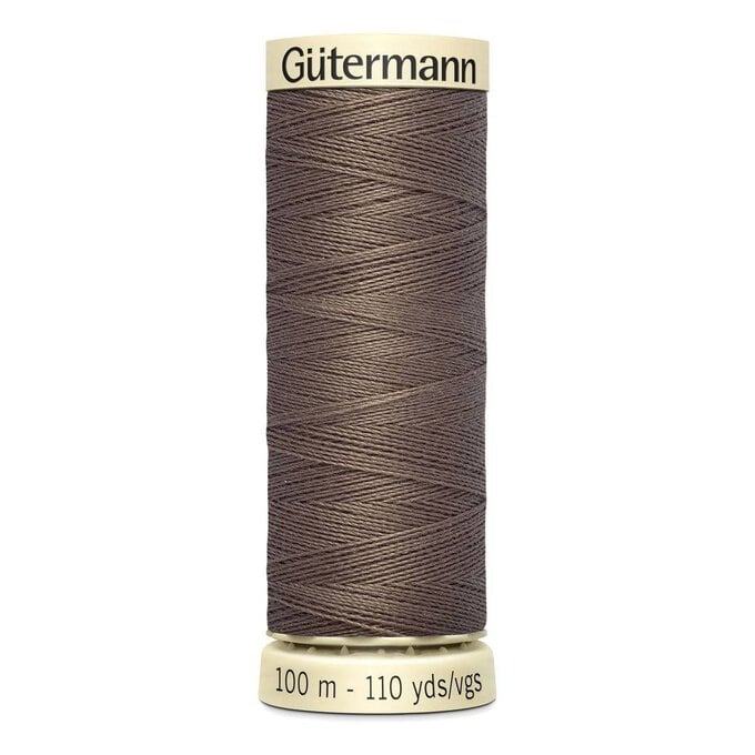 Gutermann Brown Sew All Thread 100m (439) image number 1