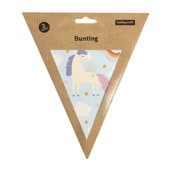 Unicorn Party Bunting 2m image number 4