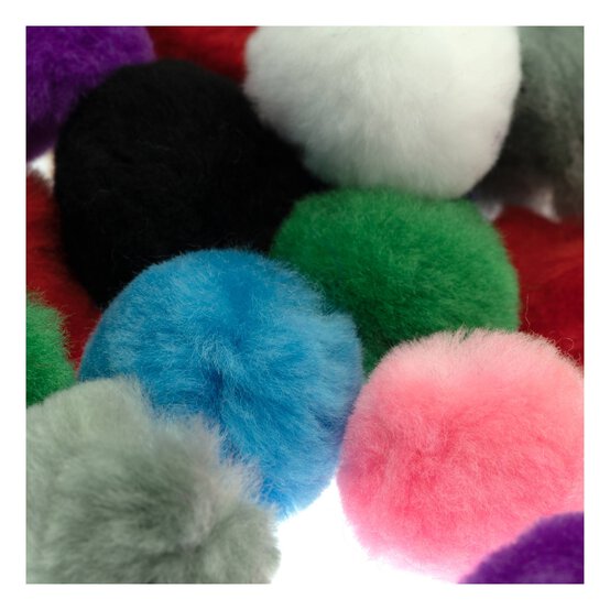 Assorted Pom Poms 5cm 50 Pack image number 3