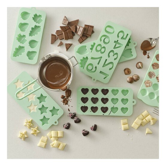 Whisk Star Silicone Candy Mould 9 Wells image number 2