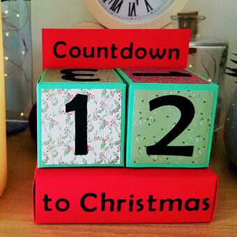 How to Make Christmas Countdown Calendar