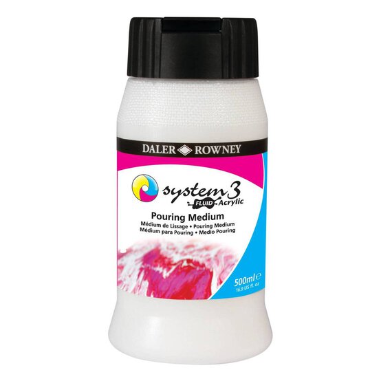 Daler-Rowney System3 Fluid Pouring Medium 500ml image number 1
