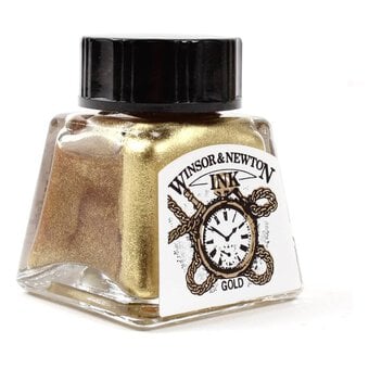 Winsor & Newton Gold Drawing Ink 14ml image number 2