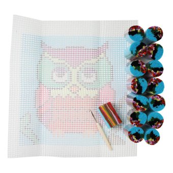Owl Latch Hook Kit