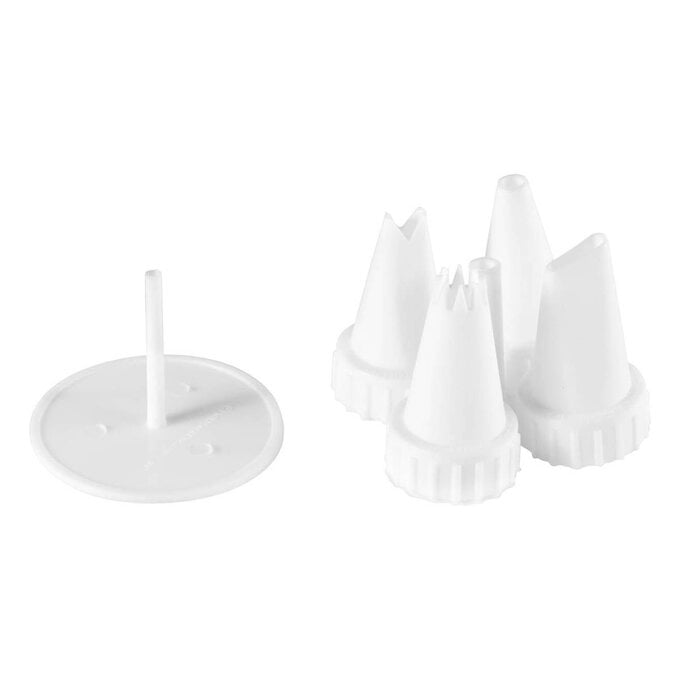 Wilton Decorating Tip and Nail Set 5 Pieces image number 1