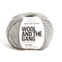 Wool and the Gang Jog Grey Shiny Happy Cotton 100g image number 1