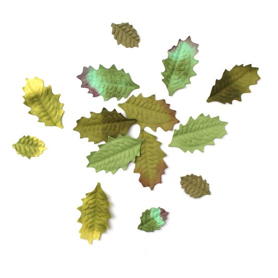 Evergreen Paper Leaves 36 Pieces image number 1