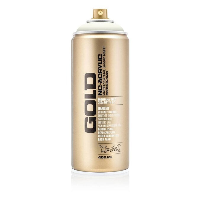 Montana Gold Shock White Cream Spray Can 400ml image number 1