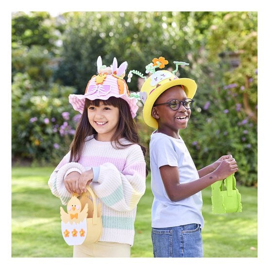 Pink Easter Bonnet 29cm image number 8