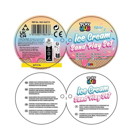 Assorted Ice Cream Sand Play Set image number 2