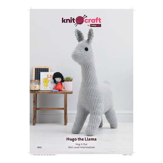 Knitcraft Hugo the Llama Digital Pattern 0051 image number 1