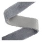 Grey Faux Fur Ribbon 3.5cm x 1m image number 2