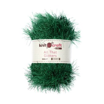 Knitcraft Green All That Glitters Yarn 50g