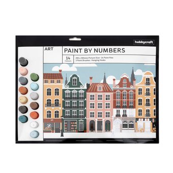 European Streets Paint by Numbers