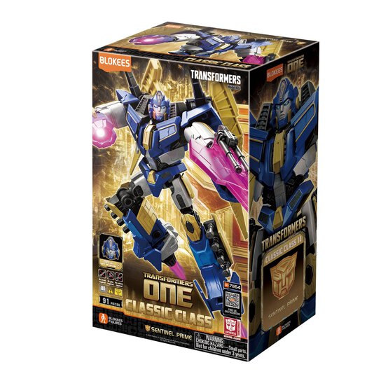 Blokees Transformers One Classic Class Sentinel Prime Model Kit  image number 1