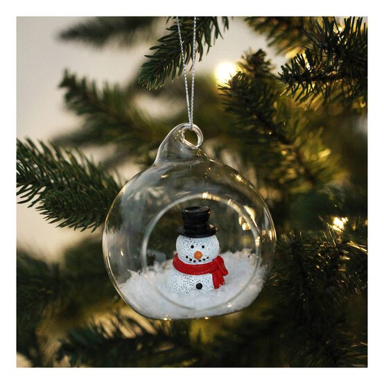 Hanging Fillable Glass Bauble 8cm image number 5