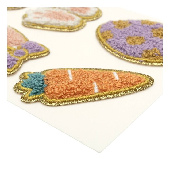 Iron-On Easter Patches 6 Pack image number 2