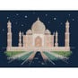 Agra By Night Glow in the Dark Cross Stitch Kit 9.5 x 7 Inches image number 3