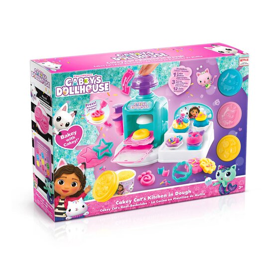 Gabby’s Dollhouse Cakey Cat’s Dough Kitchen image number 1