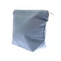 Denim Blue Cotton Zip Pouch image number 2