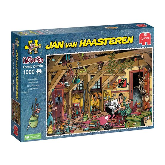 Jumbo Jan van Haasteren The Bachelor Jigsaw Puzzle 1000 Pieces image number 1