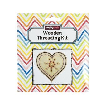 Heart Wooden Threading Kit image number 2