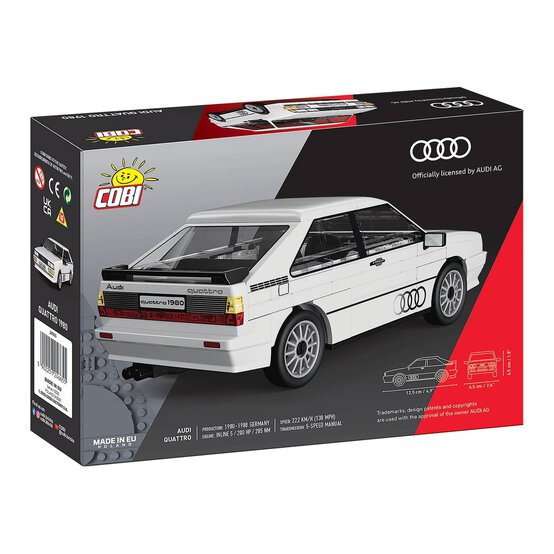 COBI Audi Quattro 1980 Set 1:35 image number 4