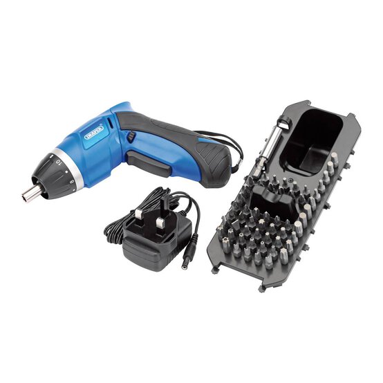 Draper Cordless Li-ion Screwdriver Kit image number 4