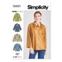 Simplicity Women's Top  Sewing Pattern S9681 (BB 20W-28W) image number 1
