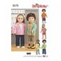 Simplicity Unisex Doll Clothes Sewing Pattern 8576 image number 1