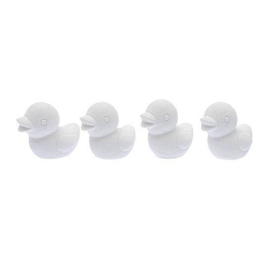 Mini Plaster Ducks 4 Pack image number 3