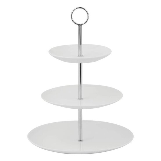 Three Tier Ceramic Cake Stand image number 1