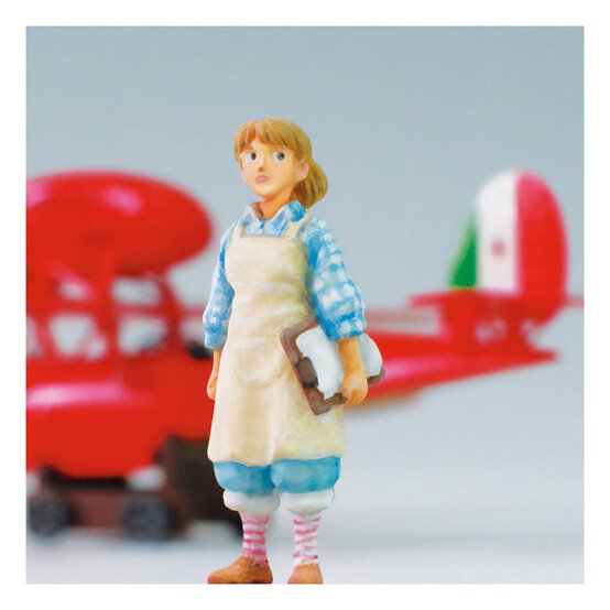 Porco Rosso Savoia S.21F with Fio Figure Model Kit 1:72 image number 2