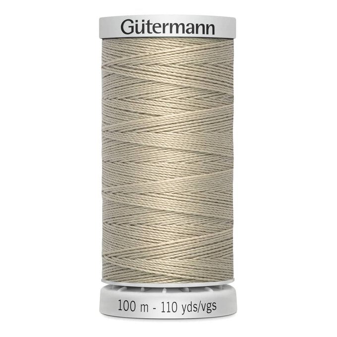 Gutermann Beige Upholstery Extra Strong Thread 100m (722) image number 1