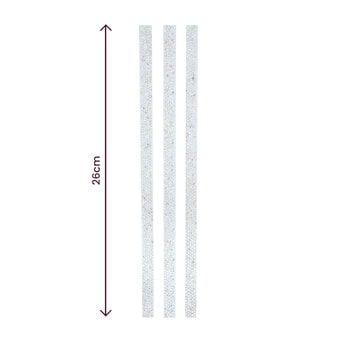 Pearlescent Adhesive Gem Strips 3 Pack  image number 3