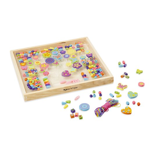 Melissa & Doug Bead Bouquet Wooden Bead Kit image number 4